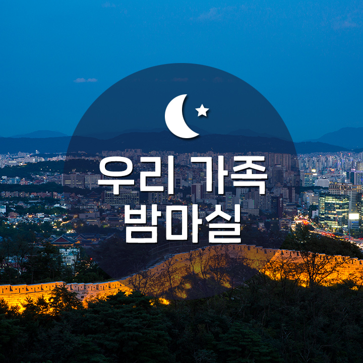 [우리 가족 밤마실] 한양도성 - 흥인지문과 낙산
